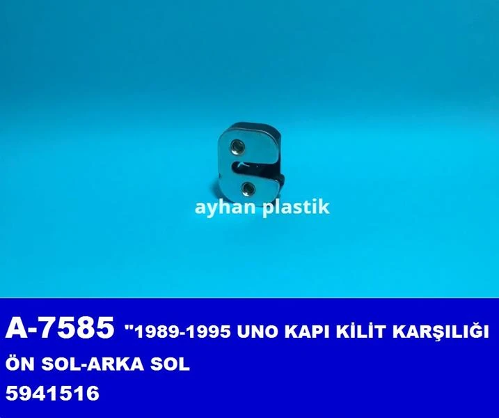 Kapı Ki̇li̇t Karşiliği Ön Sol-Arka Sol Uno 1989-1995