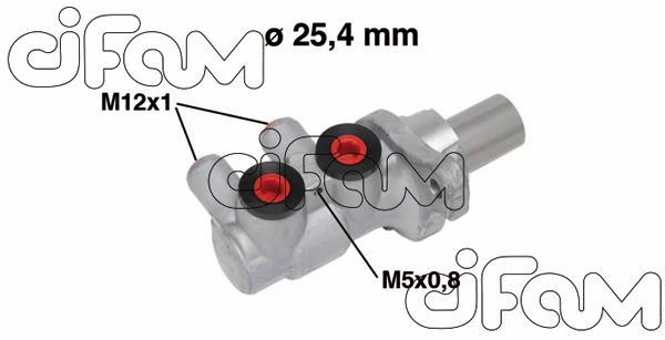 Fren Ana Merkezi̇ Opel Astra H 04 Zafira B 05 25.4mm Esp Si̇z Araçlar İçi̇n
