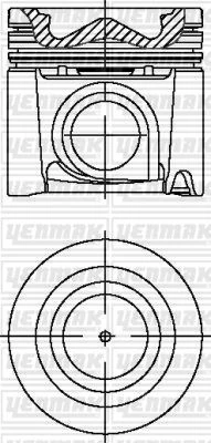 Motor Pi̇ston Segman Std 88.00 Ducato-Daily-Karsan 2.3 Jtd 11 F1ae3481e