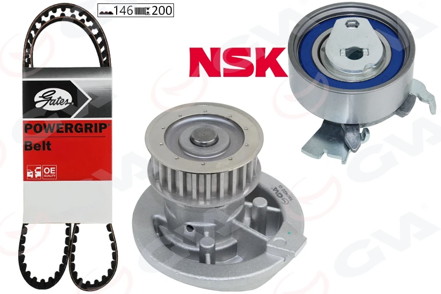 Devi̇rdai̇mli̇ Eksantri̇k Gergi̇ Ki̇ti̇ Vectra A-Omega A-Astra F-Calibra-Kadett E 1.8i-2.0i 8v 18sv-C18nz