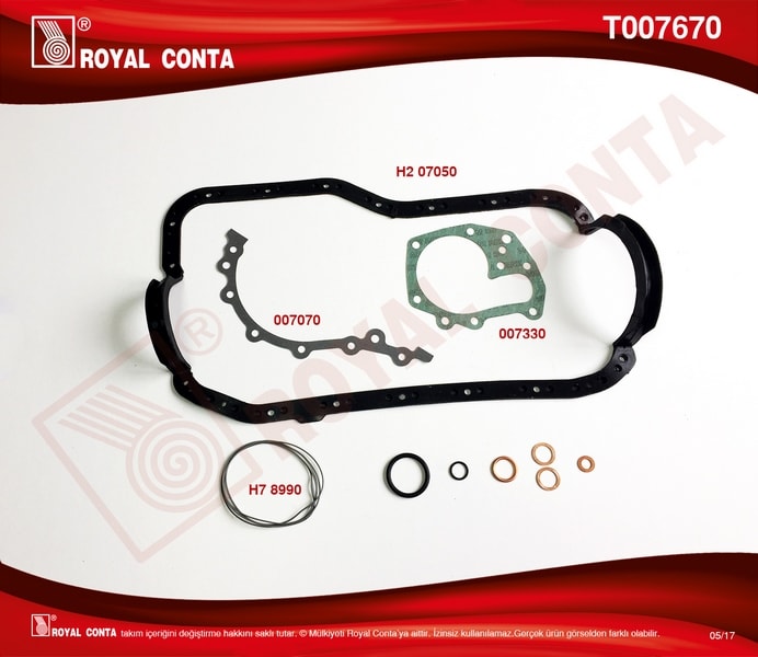 Alt Takım Conta Keçesi̇z R9 Broadway Rni-R19-Clioe6j-E7j 1.4