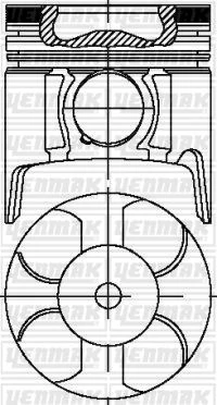 Motor Pi̇ston Segman Std Astra Van-Combo-Corsa Van 1.7 Dti 02-05 Y 1.7 Dt 79.0