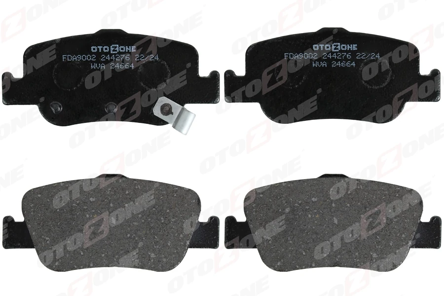 Arka Fren Balata Toyota Auris. Corolla 1.33l 1.6l 1nr-Fe 1zr-Fae Nre180 Zre181 Zre185 12-> 1.4l 1nd-Ftv D-4d Nde150 Nde180 07->