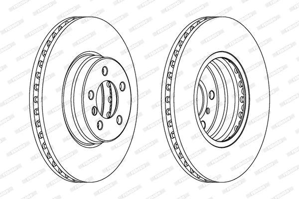 Fren Diski Ön Land Rover Range Rover III L322 02>12