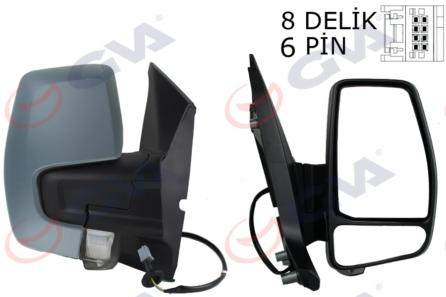 Dış Di̇ki̇z Aynası Sağ Transi̇t Custom V362 12> Elekti̇ri̇kli̇ Isitmali Astarli Si̇nyalli̇ Konveks Vm-6325ehpr 1766579-682bl5ja6
