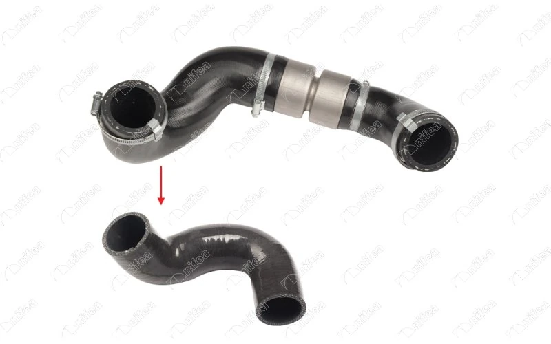 Turbo Hortumumetal Boru Hari̇ç Ok İle Gösteri̇len Büyük Hortum Ford Kuga I 2.0 Tdci 4x4 Ukda 08-12