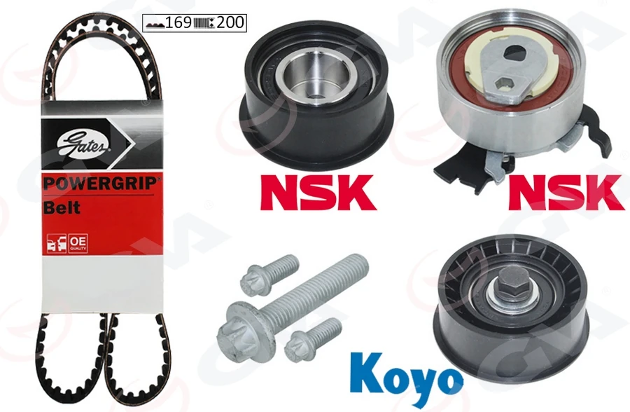 Eksantri̇k Gergi̇ Ki̇ti̇ 169x200 Astra F-Corsa B-Vectra B 1.4i-1.6i-1.8i 16v X14xe-X16xel-X18xe