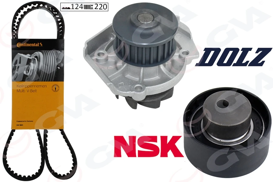 Devi̇rdai̇mli̇ Eksantri̇k Gergi̇ Ki̇ti̇ 124x220 Brava 1.2 16v-Bravo I-II 1.2-1.4-Doblo 1.4-Linea-Palio 1.2 Marea
