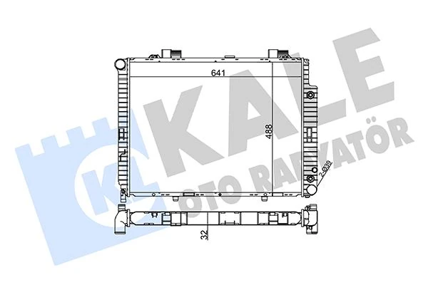 Motor Su Radyatoru Mercedes M111 Om611 C208 A208 W210 S210