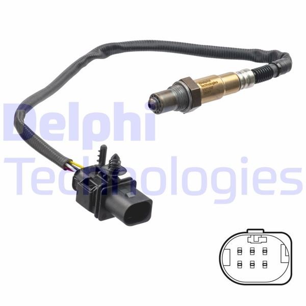DELPHI Oksijen (Lambda) Sensörü ALFA ROMEO, FIAT