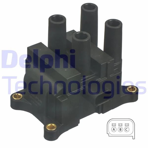 Atesleme Bobini Fiesta V-Vi 01>11 Fusion 01>12 1.25-1.3-1.4-1.6ti Focus II C Max 1.4-1.6ti Volvo C30 06>12 S40 II 05>12 V50 05>12 1.6