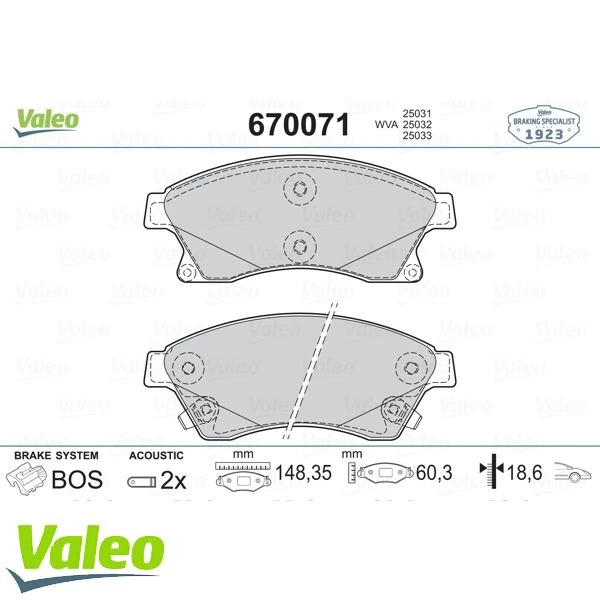 Ön Balata 15 Inc Astra J 1.3 Cdti-1.4-1.4 Turbo-1.6 1.7 Cdti̇ 2.0cdti̇ 10>aveo 11>cruze 11>