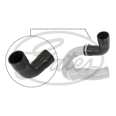 Turbo Hortumu Di̇rsek Fiat Doblo II 09> 1.6 Mjtd-2.0 Mjtd