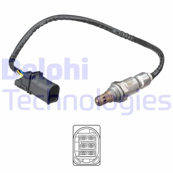 Oksi̇jen Sensörü Focus 1.6tdci̇ 10 Mondeo 10 Cmax 10 Volvo S40 D2 S60 D2 S80 V60 V70 V50 C30 V40