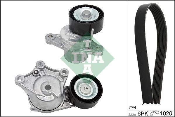 Alternatör Gergi̇ Ki̇ti̇ Partner-Berlingo-P208-P308-P2008-P5008-Tepe-C5-C4-C3-Ds3 Dv6 1.6hdi̇ 12 -