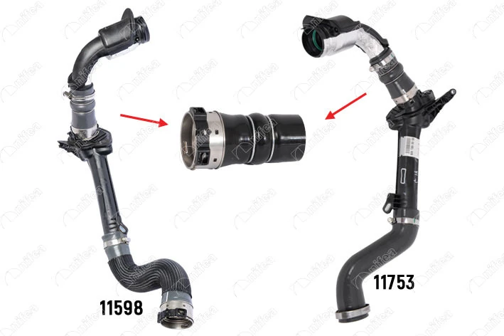 Turbo Hortumu Küçük Plasti̇k Parça Hari̇ç Renault Megane III 09> Fluence 09> 1.5dci