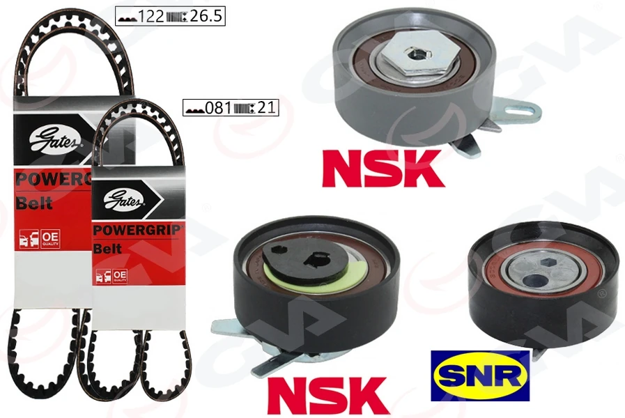 Tri̇ger Seti̇ 122x26.5-081x21 T4 2.5tdi-Lt35 2.5tdi Acv-Anj-Avr K015323xs