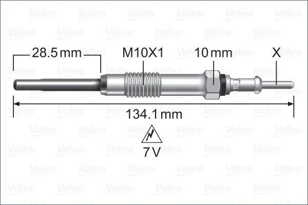 Kızdırma Bujisi BMW N47 B47 N57 B57 F20 F45 E90 F30 G20 F36 E60 F10 G30 E84 F48 F39 E83 G01 E70 F15 G05 F16 / Toyota Avensis 1.6l 1ww Wwt270 15-> / Verso 1.6l War20 14-18