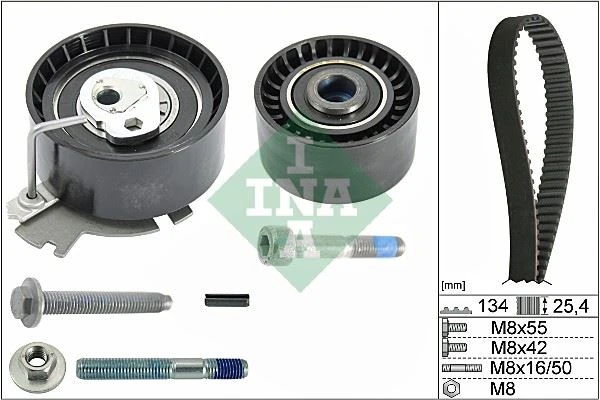 Eksantri̇k Gergi̇ Ki̇ti̇ P206-207-307-308-Partner-C2-C3-C4-Xsara-Berlingo 1.6-1.6 16v Tu5jp4 Dfm Succe 1.6 16v 09-13 Tu5jp4