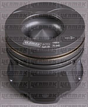 Motor Pi̇ston Segman Soğutma Kanalli Megane II-Clio-Scenic-Nissan 1.5dci K9k 100hp 76.00mm / 1 .00