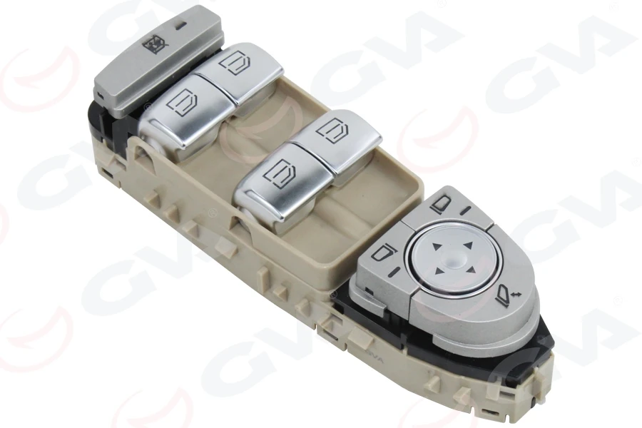 Cam Acma Salteri Ön Sol Bej. Turuncu Isik. Ayna Katlamali Mercedes W205 S205 C253 X253 N293