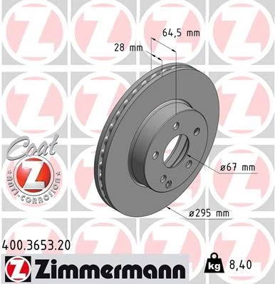 Fren Diski Ön Mercedes W204 S204 C204 W212 S212 A207 R172