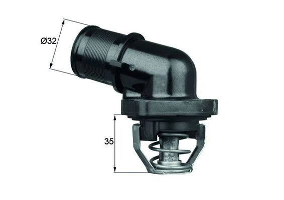 Termostat 89c P106-P306-Partner-Bipper-Berlingo-C2-C3-Nemo-Saxo-Xsara 1.1-1.4-1.6 Tu1-Tu3-Tu5