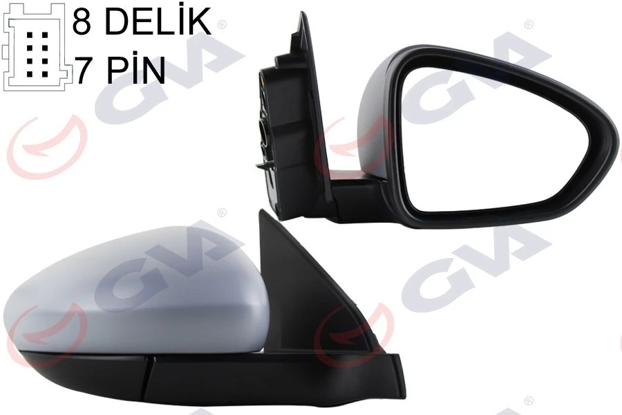 Dış Di̇ki̇z Aynası Sağ Egea 15> Elektri̇kli̇ Isitmali Sensörlü Astarli Konveks 7 Fi̇ş Vm-6157ehpsr
