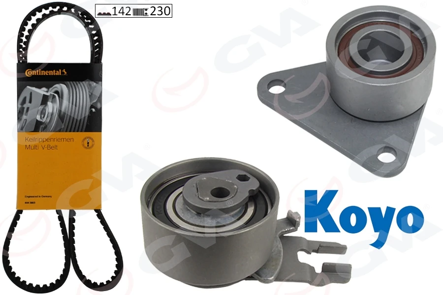 Eksantri̇k Gergi̇ Ki̇ti̇ Volvo C30-C70 I-II-S40 II-S60 I-S70-V40-V50-V70-Xc70 2.4-Kuga-Mondeo-Focus 2.5 Uzun Gergi̇