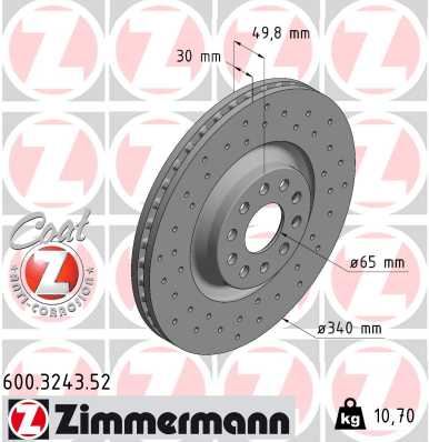 Zimmermann Fren Aynası Ön Volkswagen
