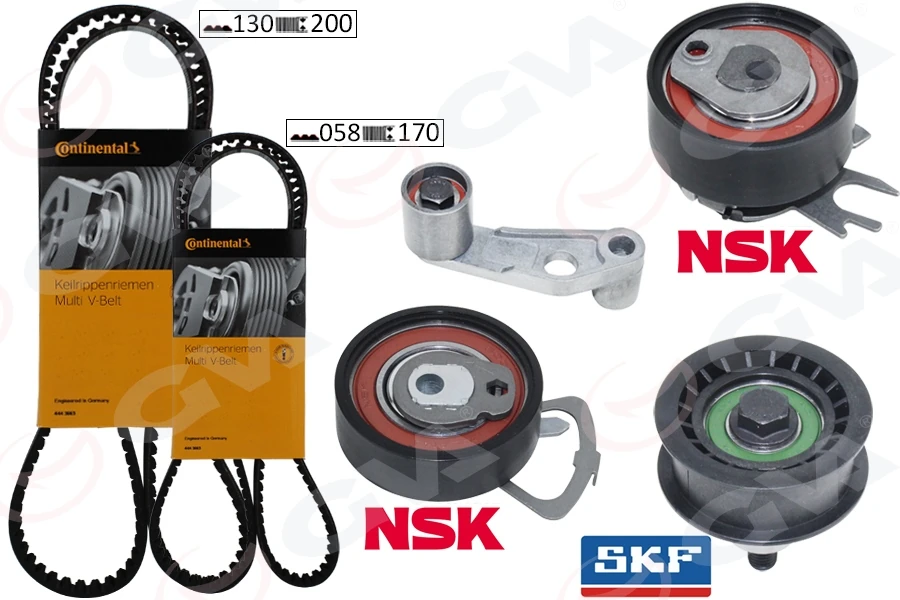 Tri̇ger Seti̇ 130x20 Polo-Cordoba-Golf4-Fabia-Bora 1.4-1.6 16v Bcb-Bby-Bud-Bbz-Bky-Ahw-Ajv-Azd-Cggb