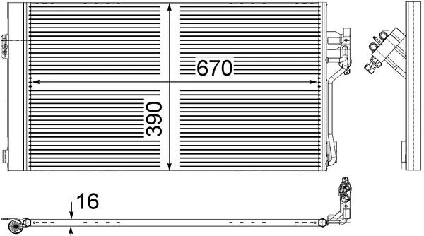 Klima Radyatoru Mercedes Vito W639 03>