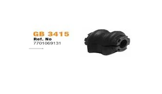 Vi̇raj Demi̇r Lasti̇ği̇ Renault Kangoo III 08 20mm