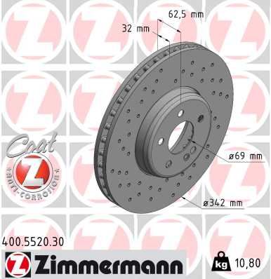 Fren Diski Ön Mercedes W205 S205 C205 A205 W213 S213 C238