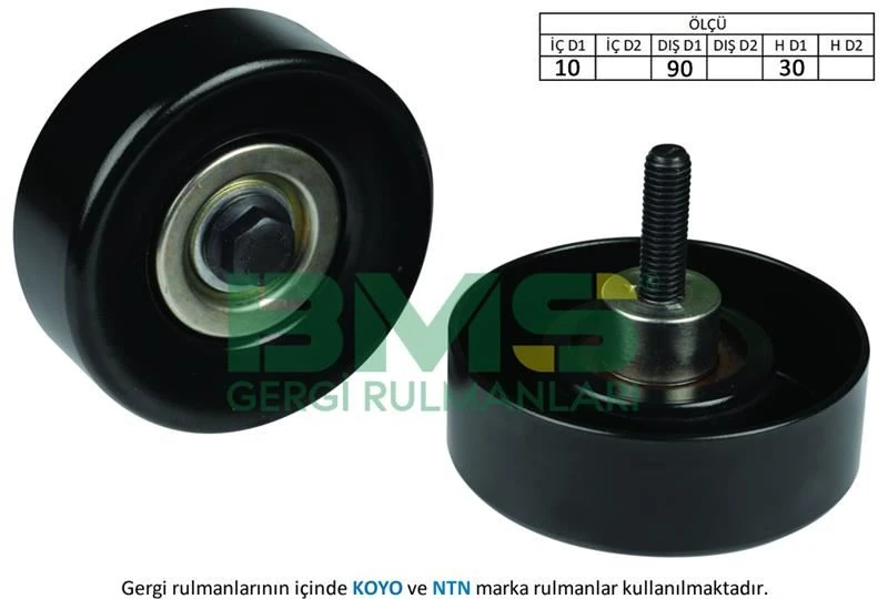 Alternatör Gergi̇ Rulmanı Fiesta 1.8di 00-- Focus 1.8tdci-1.8di-1.8tddi 98-04-Tourneo Connect 1.8d