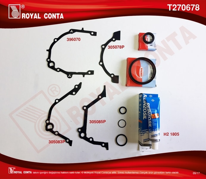 Alt Takım Conta Palio 1.2 8v Ym 60-65 Hp