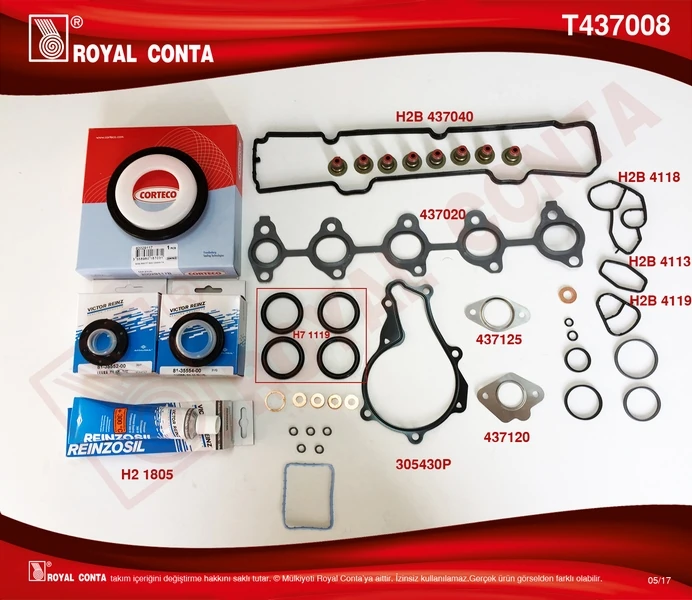 Motor Takım Conta Reinz Keçeli̇ S.lasti̇kli̇ Skcsi̇z Fiesta 02>08 Fusion 02>08 1.4 Tdci 206-307 C3c2-C3i-C3ii-C3iii-Xsaraii-Nemo-206-207-307-Bipper Dv4 1.4hdi Mazda 2 1.4 Cd 03>07