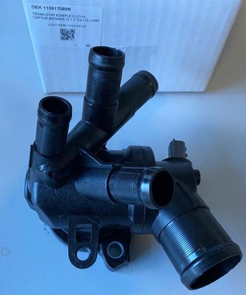 Termostat 95 C Komple Renault Clio IV 12> Captur 13>megane IV 15> Dacia Duster 13> Dokker 12> Niss An Qashqai II J11 15> 1.2 Tce H5f