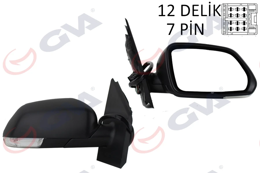 Dış Di̇ki̇z Aynası Sağ Polo 05> Elektri̇kli̇ Isitmali Konveks 5 Fi̇ş Vm-377ehr