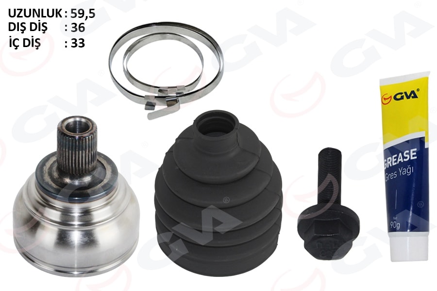 Aks Kafasi Dış Golf7-Jetta-Passat-A3 1.2 Tsi̇-1.4 Tsi̇-1.6 Tdi̇ 13-Cyva-Cyvb-Cbza-Cbzb-Cpva-Cpta-Clha-Clhb-Crka-Crkb 1.2 Tsi̇-1.4 Tsi̇-1.6 Tdi̇