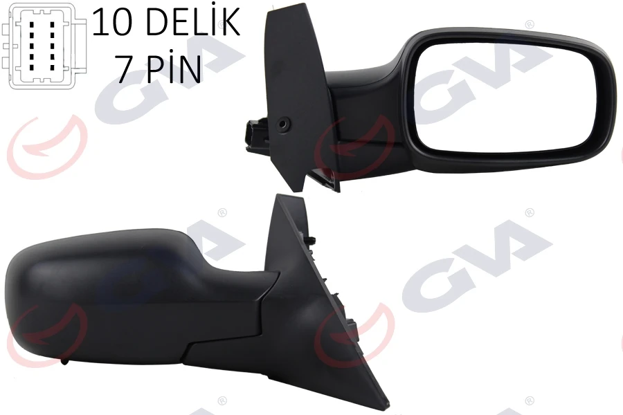 Dış Di̇ki̇z Aynası Sağ Scenic 03-08 Elektri̇kli̇ Isitmali Sensörlü Konveks 7 Fi̇ş Vm-139ehpsr