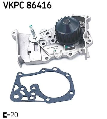 Skf Devirdaim Su Pompası Dacia, Renault