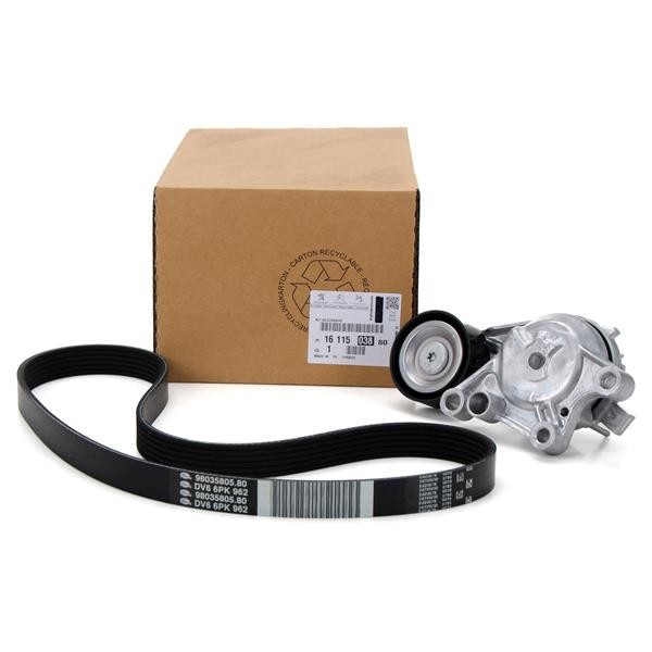 Alternatör Gergi̇ Ki̇ti̇ 6pk962 Combo E-Crossland-Grandland-Partner-Berlingo-Rifter-P208-P308-P508-P2008-P3008-P5008-C3-C4-C5-Ds3-Ds4-Ds5 Dv6 1.6 Bluehdi Start Stoplu