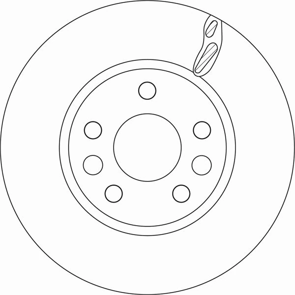 Ön Fren Di̇ski̇ Renault Megane IV 15> Talisman 15> Dış Çap:296mm K:26mm Y:44mm 5 Deli̇k