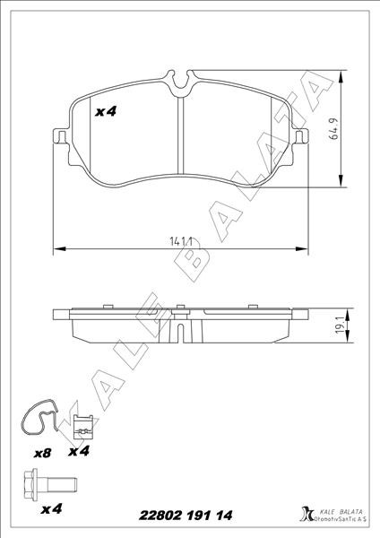 KALE-BALATA Panel ARKA