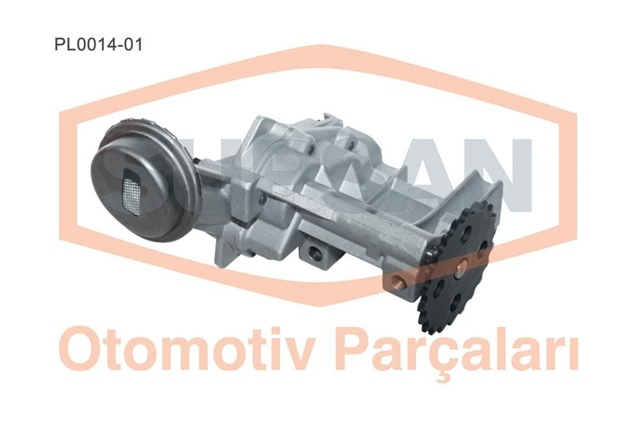 Yağ Pompasi Renault Clio II 98> Clio Symbol 00> Kangoo 97> Megane 99>03 Symbol II 08>13 Dacia Solenza 03> Sandero 08> Dokker 12> Logan 04> 1.4 K7j 1.6 K7m 22 Di̇ş