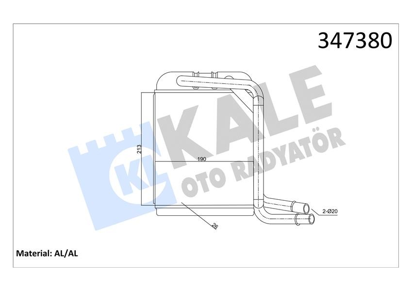 Kalori̇fer Radyatörü Tranporter T5-T6 03