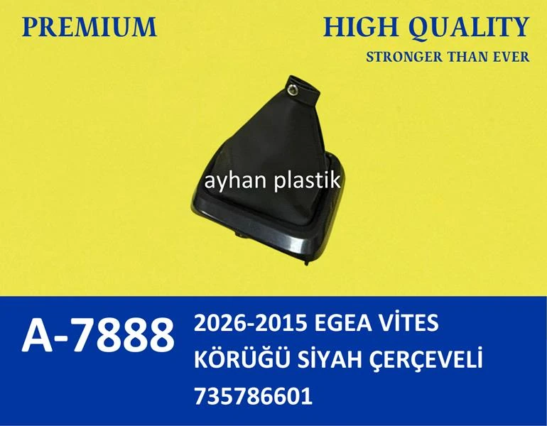 2026-2015 Egea Vi̇tes Körüğü Si̇yah Çerçeveli̇