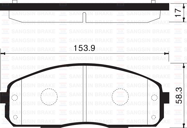 Ön Fren Balata Hyundai H100 2.5l Kamyonet 04-/ Kia K2500 D4cb Kamyonet 12-/ K2900 08 -