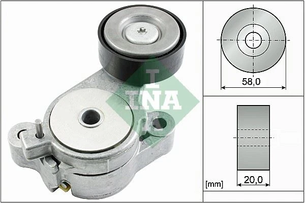 Alternatör Gergi̇ Rulmanı Golf5/6-Jetta-Passat-Scirocco-Tiguan-A3-Leon 1.4tsi 04-10 Blg-Bmy-Cava